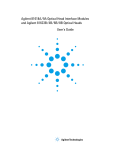 Agilent Technologies 81680A User`s guide