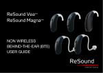 ReSound BTE 90 User guide