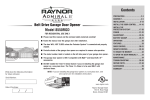 Admiral II Instruction Manual PDF file