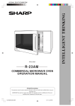 Sharp R-23AM Specifications
