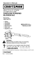 Craftsman 358.794776 Operator`s manual