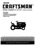 Sears Craftsman 917.257720 Specifications