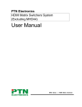 PTN MHD88 User manual