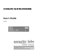 Security Labs SL820 User`s guide