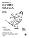 Craftsman 973.113080 Owner`s manual