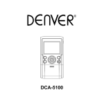 Denver DCA-5100 Specifications