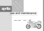 APRILIA RS 250 - 1997 Technical information