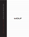 Wolf L582212 Specifications