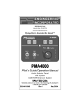 PS Engineering PMA4000 TSO User manual