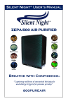 Silent Night ZEPA-311 User`s manual