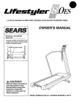 Sears Lifestyler 142.288040 Owner`s manual