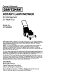 Craftsman 917.389622 Owner`s manual
