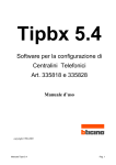 Bticino 335828 Instruction manual