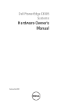 Dell PowerEdge C6105 Owner`s manual