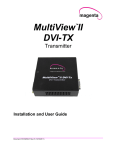 Magenta MultiView II DVI-TX User guide