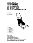 Craftsman 917.388351 Owner`s manual