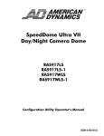 American Dynamics RAS917LS-1 Operator`s manual