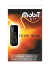 Mobit U11 User manual