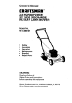 Craftsman 917.386101 Owner`s manual