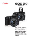 Camera EOS 20D Digital Specifications