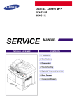 Samsung SCX-5312F - B/W Laser - All-in-One Service manual