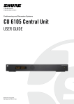 Crestron SW-VOTE User manual