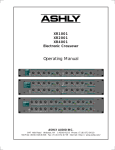 Ashly XR-1 Specifications
