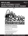 Red-D-Arc EXTREME 360 Operator`s manual