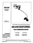 Craftsman 358.798141-28.0cc Operator`s manual