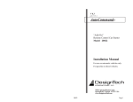 AutoCommand 20036 Installation manual