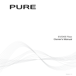 Pure Digital EVOKE-3 EVOKE-3 Owner`s manual