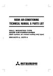 ROOM AIR-CONDITIONING TECHNICAL MANUAL & PARTS LIST