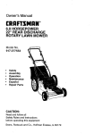 Craftsman 917.377553 Owner`s manual