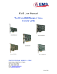 EMS XtremeRGB-Ex1 User manual