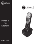 Amplicomms PowerTel 700 User guide