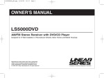 Magnadyne LINEAR SERIES RV4000 Owner`s manual