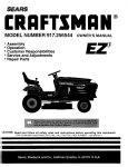 Craftsman 917.256544 Owner`s manual