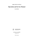Agilent Technologies 4275A Service manual