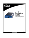ProSoft Technology RLXIC-EH User manual