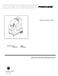 Prochem c3I 10075230 Operating instructions