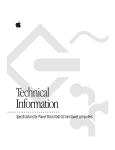 Apple Power Macintosh G3 Technical information