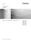 Vaillant ecoMAX E SERIES Specifications