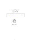 Acer AL1716 Technical information