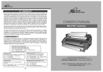 Royal Sovereign RSL-2701 Owner`s manual