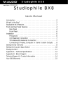 M-Audio BX8-050103 Specifications