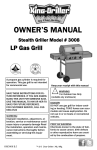 Char-Griller 3008 Owner`s manual