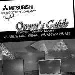 Mitsubishi WT-A42 Operating instructions