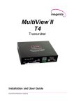 Magenta MultiView II T4 User guide