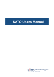SATO GL412e Specifications