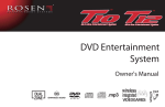 Rosen DVD Entertainment System Owner`s manual